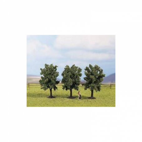 3 Plommonträd, gröna -Noch 25100