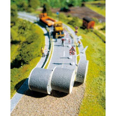 Country road gray -Noch 60500