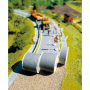 Country road gray -Noch 60500