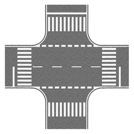 Crossing gray -Noch 60714