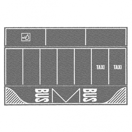 Car park/bus stop gray -Noch 60720