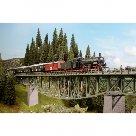 Fish belly bridge Scale 1:87 -Noch 67028