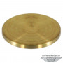 Round plates (brass)