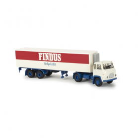 Scania LB 76, Semi-truck-trailer "Findus"