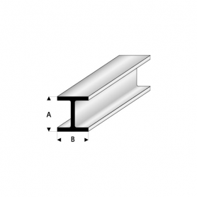 Styrene profile - H-column