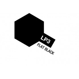 LP-3 Matt svart -(Flat Black)