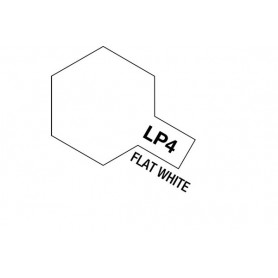LP-4 Matt vit -(Flat White)
