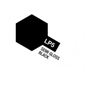 LP-5 Halvblank svart -(Semi Gloss Black)