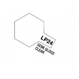 LP-24 Halvblank klarlack -(Semi Gloss Clear)