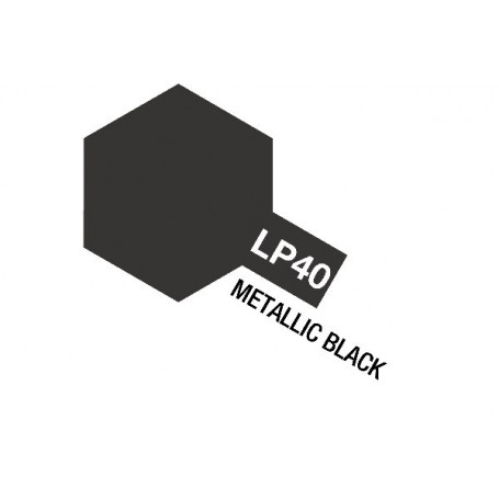 LP-40 Svart metallic -(Metallic Black)