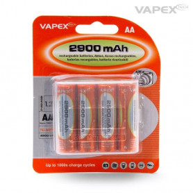NiMH batteries AA 4 pieces 2900 mAh