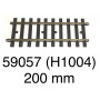 59057 Märklin rak 200 mm - skala 1 -begagnad