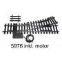 5976 Märklin växel -vä med motor - skala 1 -begagnad
