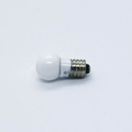 Lightbulb white / large- thread 5,5 mm 19 V