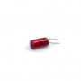 Lightbulb red - 4 mm with connecting pins 16 V