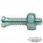 Machine screws + nuts