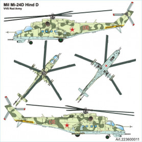 Mil Mi24D Hind D VVS Red Army