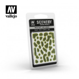 Vallejo-Grästuvor, mixat grönt gräs