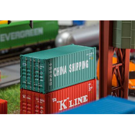 Faller 180828- Container 20´, CHINA CHIPPING, skala 1:87