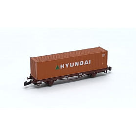 FR46.807.11 Containervagn SJ Lgs741 "Hyundai"
