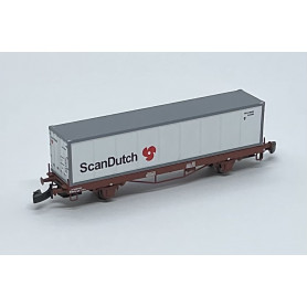 FR46.807.10 Containervagn SJ Lgs741 "ScanDutch"