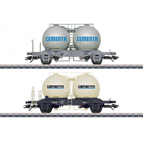 2 svenska Cementavagnar - Märklin 46628
