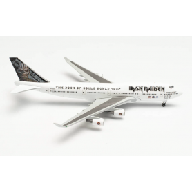 Iron of Maiden Boeing 747-400 1:500