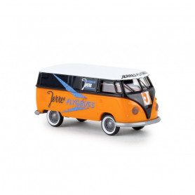 Volkswagen - skåp, orange/svart, "Jerres Flygbuss"