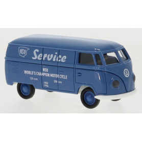 Volkswagen T1a - van, blue, "NSU Service"