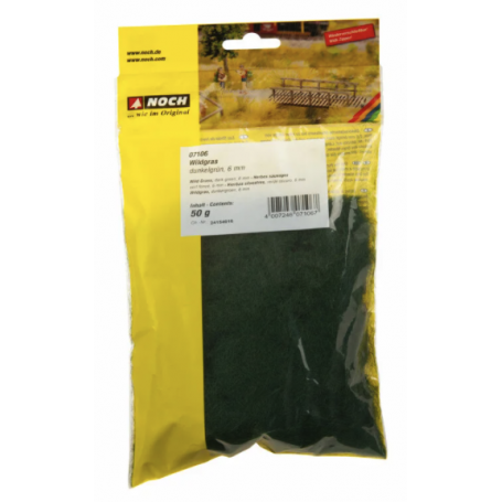 Wild grass, Dark green, 6 mm -Noch 07106