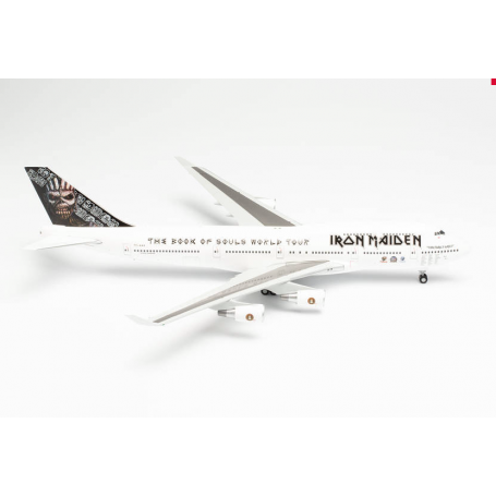 Iron of Maiden Boeing 747-400 Scale 1:200