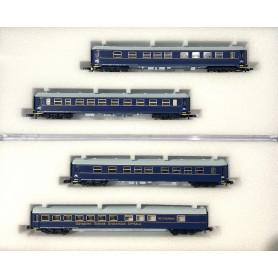 FR 46.220.74 Blå Tåget (4 vagnar)