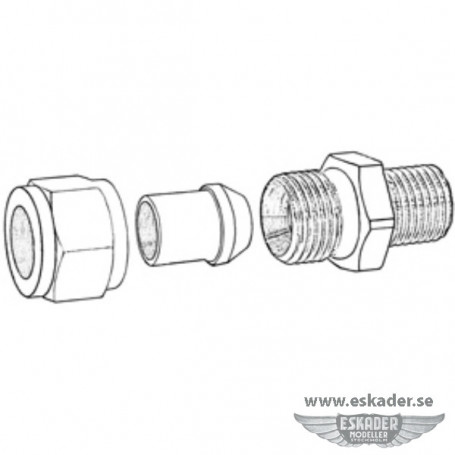 Union - pipe/thread, tapered