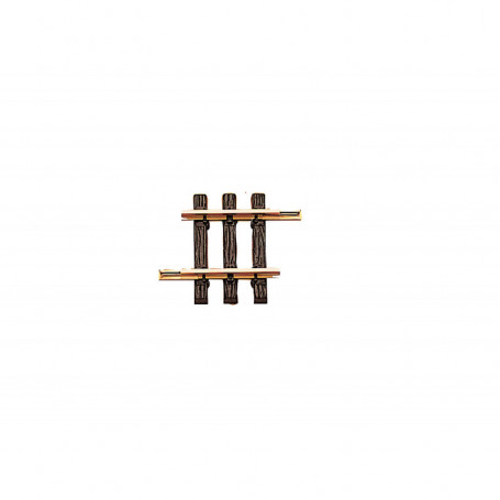 Straight track 75 mm