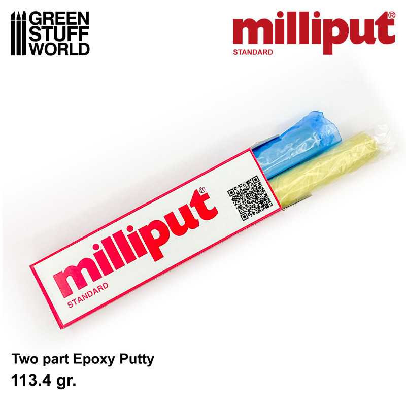 Milliput Standard Yellow Grey (Modellspackel)