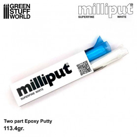 Milliput Super Fine White (Modellspackel)