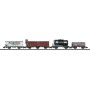 4 german freight cars, Minitrix 15418 (N)