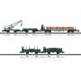 5 german freight cars, Minitrix 15000 (N)