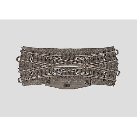 Märklin 24624 - C-Räls dubbelkorsväxel 188,3 mm (R2 24,3°) (H0)