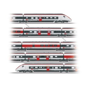 Märklin 39810 - Class RABe 501 Giruno High-Speed Rail Car Train (H0)