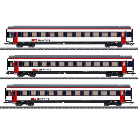Märklin 42153 - Schweizisk vagnsats EW IV SBB (H0)
