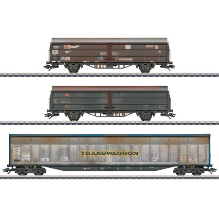 Märklin 47349 - Skjutväggsvagnar DB AG (H0)