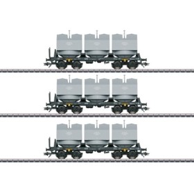 Märklin 48263 - Chalk container car set, Slmmp DR (H0)