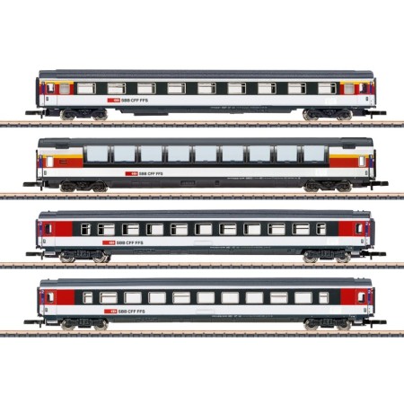 Märklin 87663 - Passenger car set, EuroCity SBB (z)