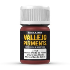 Pigment, Brun järnoxid, 30 ml - Vallejo 73108