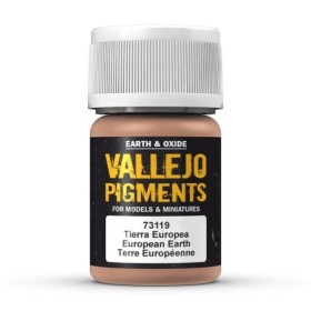 Pigment, European earth, 30 ml - Vallejo 73119
