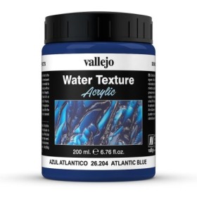 Water, atlantic blue, 200 ml - Vallejo 26204