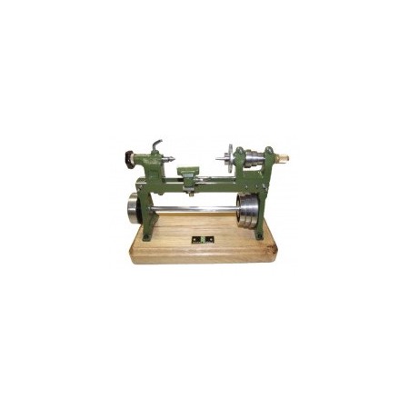 Model lathe (for turning wood), working model as a kit