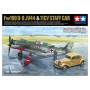 Tamiya 25213, FOCKE-WULF Fw190 D-9 JV44 & CITROEN TRACTION 11CV STAFF CAR SET, kit scale 1/48
