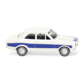 Ford Escort - White/Blue - Wiking (H0)